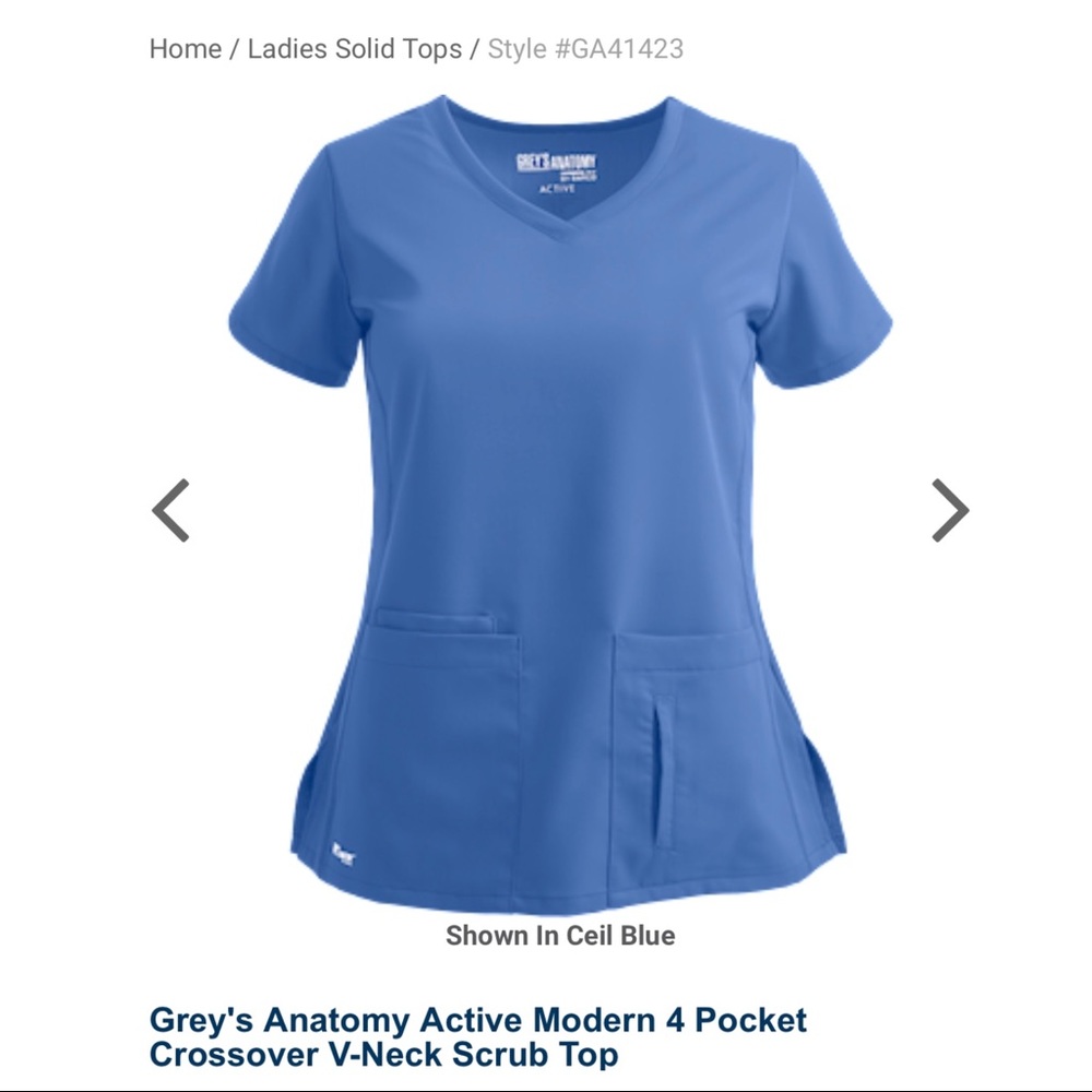 SOLD - Barco Grey’s Anatomy Active Scrub Top- Hot Pink